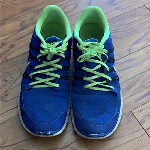 Nike Free 5.0 Running Shoe, men’s size 13